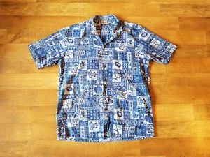 Camisa de aloha hawaiana grande para hombre Royal Creations hecha en EE. UU. - Imagen 1 de 6