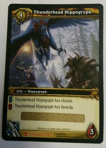 World of Warcraft Thunderhead Hippogryph LOOT Unused Hatchling UNSCRATCHED WOW - Picture 1 of 1
