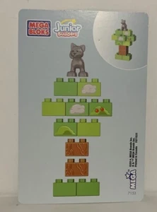 MEGA BLOKS Junior Builders promotional card  card only - Picture 1 of 1