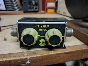 TUNER ANTENNE ZETAGI MM 27 CB MATCHER NON TESTE - Afbeelding 1 van 4