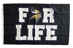 Minnesota Viking Flag / Football / Flag / Vikings For Life