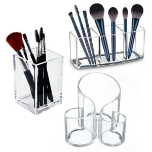 Organizador de soporte para cepillo de maquillaje cepillos cosméticos acrílico almacenamiento estuche de exhibición - Imagen 1 de 18
