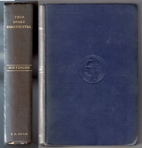 THUS SPAKE ZARATHUSTRA FRIEDRICH NIETZSCHE Comp. Works V 4 Foulis 1910 vg 1st - Picture 1 of 5