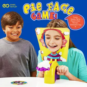 Fun Party Family Game Set Cream Pie Face Kids Adults Board Interactive Xmas Gift - Picture 1 of 9