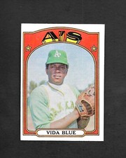 1972 TOPPS #169 VIDA BLUE - NM/MT - 3.99 MAX SHIPPING COST