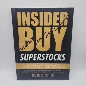 Insider Buy Superstocks by Jesse C. Stine (2013, Hardcover) - Picture 1 of 3