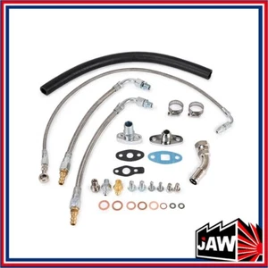 Turbo Oil Water Like Kit For Toyota 7M-GTE Supra Soarer Garrett GT30R GT35R T04Z - Picture 1 of 1