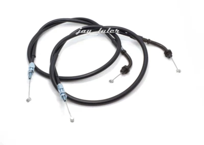 Twin Throttle Cable For Kawasaki KZ1000A KZ1000C KZ1000D KZ1000E KZ1000G - Image 1 of 2