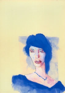 MUNOZ FEMME ESSAI DE TIRAGE POUR UN PORTFOLIO COULEURS DE FEMME FORMAT A4 - Picture 1 of 1