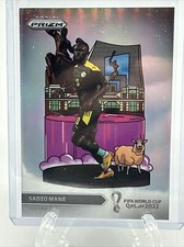 2022 Sadio Mane Panini Prizm World Cup National Landmarks Insert SP RARE !!! 🔥