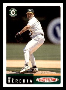 2002 Topps Total  #532 Gil Heredia Oakland Athletics