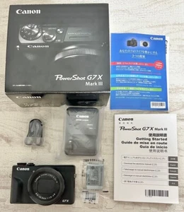 [MINT] Canon PowerShot G7 X Mark III 20.1MP Digital Camera Exhibition from JAPAN - Picture 1 of 15
