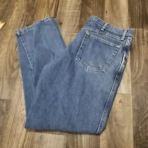 Vintage Maverick Jeans Mens 36x32 Medium Blue Denim Western - Picture 1 of 16