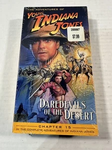 Adventures of Young Indiana  VHS Video Tape Daredevils of the Desert Chapter 15 - Imagen 1 de 3
