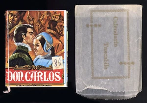 calendarietto da barbiere DON CARLOS 1986 - Bild 1 von 5