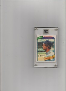 GEORGE BRETT BASEBALL CARD #235 ROYALS A-L ALL-STAR