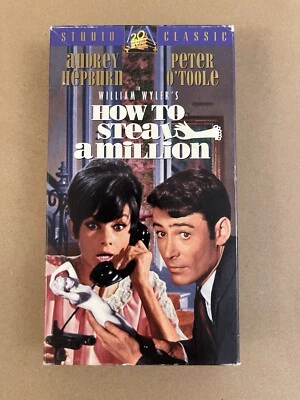 How to Steal a Million - VHS - 1966 - Audrey Hepburn Peter O'Toole - A2 - Image 1 of 4