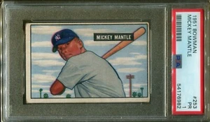 1951 Bowman #253 Mickey Mantle ROOKIE PSA 1 PR