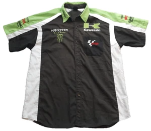 Kawasaki Racing Moto GP Men's Extra Large Casual Supporter Shirt Monster Energy - Picture 1 of 11