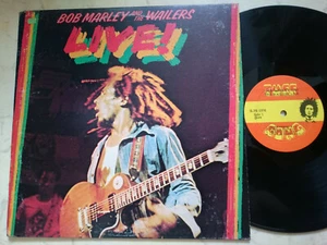BOB MARLEY AND THE WAILERS LIVE! *MEGARARE 1976 BARBADOS/US TUFF GONG VINYL LP* - Foto 1 di 4