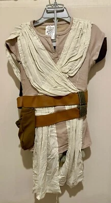 Disney Store Star Wars REY Niñas Talla 4 Top Pantalones Cinturón Zapatos Cubiertas Gafas Disfraz Foto 1 de 4