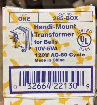 (C) Transformador EAGLE Handi-Mount 285-CAJA Foto 1 de 4