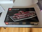 Lego Robie House 21010 - Complete W Original Box And Manual - 6 Cracked Pieces