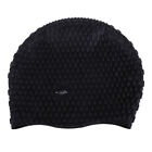 Swim Cap for Adults - Waterproof and Black