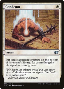 CONDEMN mtg NM-M Commander 2014 Unc 1 Card - Bild 1 von 3