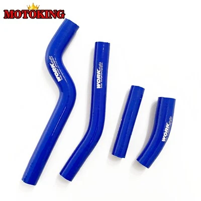 Blue Silicone Radiator Coolant Hose For Yamaha WR450F YZ450F 2003 2004 2005 2006 Foto 1 de 4