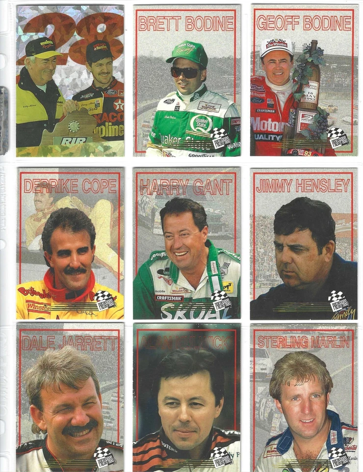 1993 Press Pass PREVIEWS-Complete 34 card set-Straight from packs to pages! - Image 1 of 1