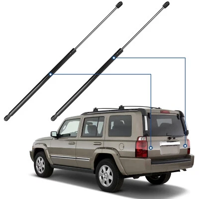 For 2006-2012 Jeep Commander Qty 2 Liftgate Tailgate Hatch Lift Supports Struts Foto 1 de 4