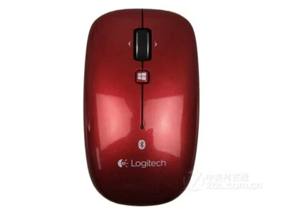 Logitech M557 Red wireless 1000 DPI Gaming Mouse - Image 1 of 4