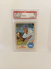 1968 Topps - #80 Rod Carew 💥PSA Graded 7💥
