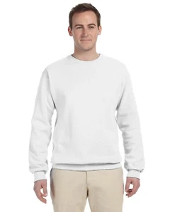 Jerzees Men's NuBlend Crew Neck Sweatshirt 50/50 Fleece M-562 - Picture 1 of 88