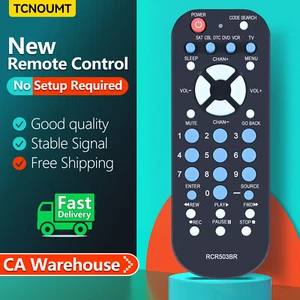 New Universal Remote Control RCR503BZ For RCA TV VCR DVD RCR503BR RCR503BE - Picture 1 of 7