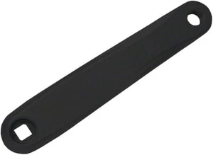 175mm Left Hand Crank Pedal Arm Alloy Square Taper BLACK SR Suntour compatible - Picture 1 of 4