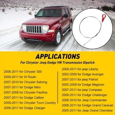 Transmission Dipstick For Town Automatic Transmission Fluid Dipstick YF5T7... - Image 1 of 4