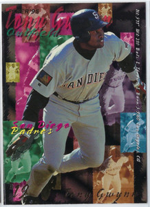1995 Fleer Tony Gwynn #560 San Diego Padres Baseball Card NM Free Shipping