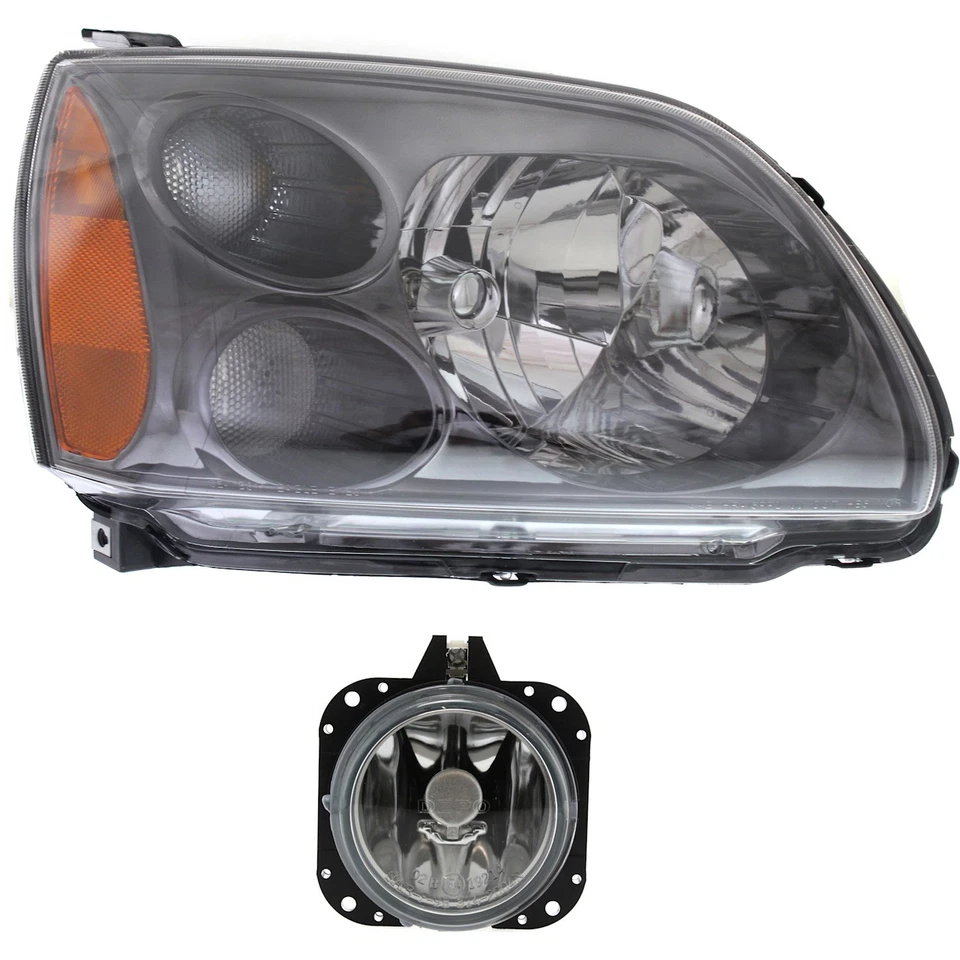 Headlight Kit For 2004-2008 Mitsubishi Galant Passenger Side - Imagem 1 de 4