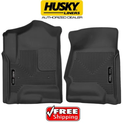 Alfombrillas HUSKY 53311 X-Act Contour para 09-14 Ford F150 2 y 4 puertas delanteras negras Foto 1 de 4