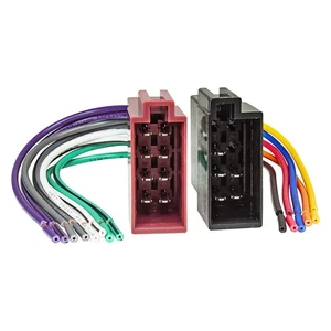 Cable adaptador universal radio de coche ISO hembra voltaje + 4 altavoces - Imagen 1 de 2