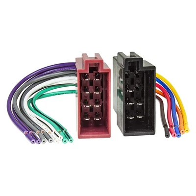 Cable adaptador universal radio de coche ISO hembra voltaje + 4 altavoces - Imagen 1 de 2