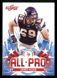 Jared Allen - 2010 Score #8 All Pro - Minnesota Vikings - Picture 1 of 2