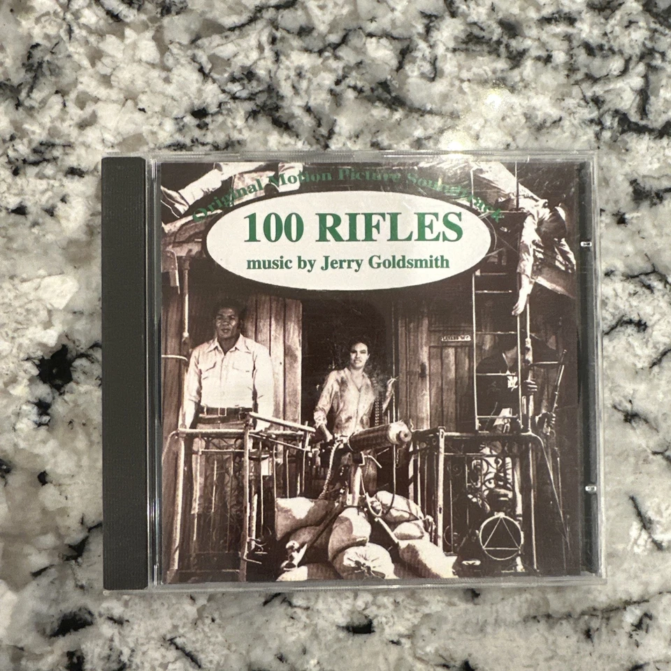 100 Rifles [Original Motion Picture Soundtrack] by Jerry Goldsmith (CD) Foto 1 de 4