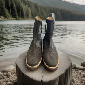 Neue Anthropologie Bill Blass Tina Pony Plateau-Booties dunkelbraun Größe 8,5 - Bild 1 von 9