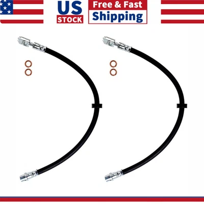 2x Manguera de freno delantera línea de freno para Volkswagen Beetle 1998 1999 2000 2001 - 2010 Foto 1 de 4