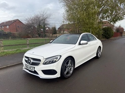 Mercedes-Benz C200D AMG LINE 2016 ‘66’ £20 A Year Tax* *VERY TIDY*BLACK PACK* - Image 1 of 4