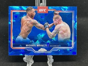 2025 Topps Chrome Sapphire UFC Michael Morales #127 - Bild 1 von 2
