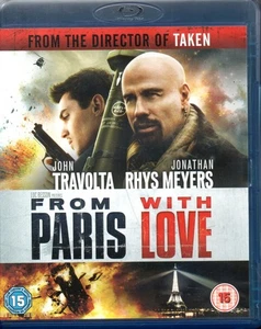 FROM PARIS WITH LOVE - John Travolta, Jonathan Rhys Meyers - Blu-Ray - Picture 1 of 2